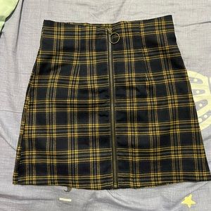 Plaid Skirt